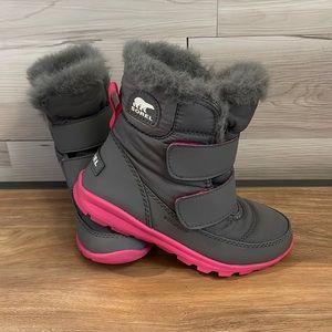 Sorel Girls Whitney II Winter Snow Boots size 13